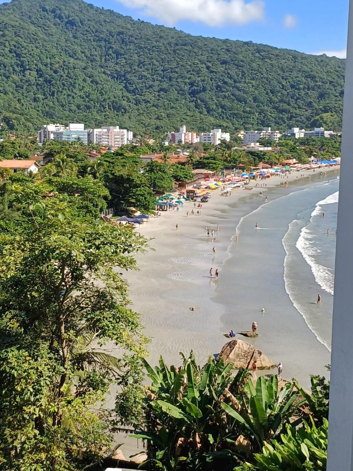Beira Mar Apto 711 Ubatuba Kültér fotó