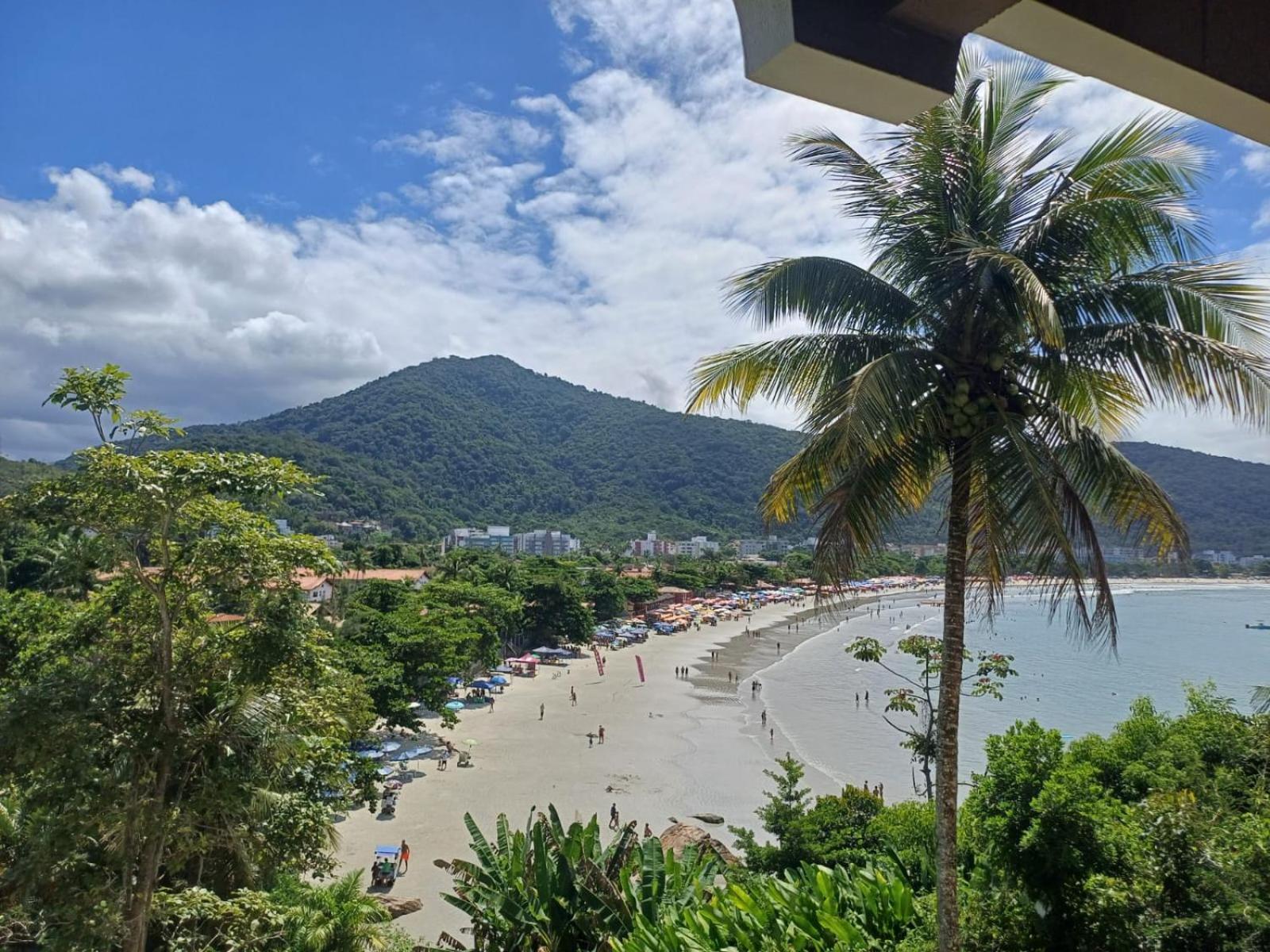 Beira Mar Apto 711 Ubatuba Kültér fotó