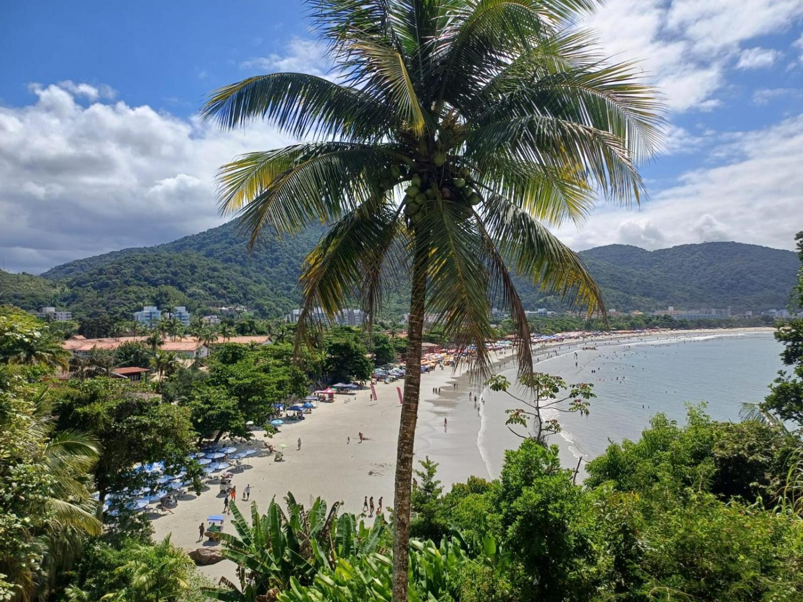 Beira Mar Apto 711 Ubatuba Kültér fotó