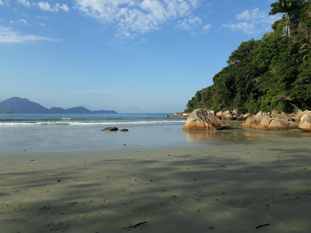 Beira Mar Apto 711 Ubatuba Kültér fotó